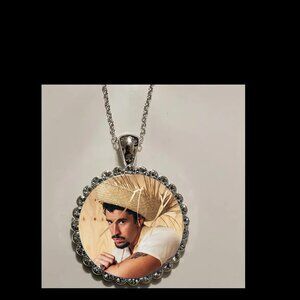 Bad Bunny 925 Silver necklace Rhinestones gift box